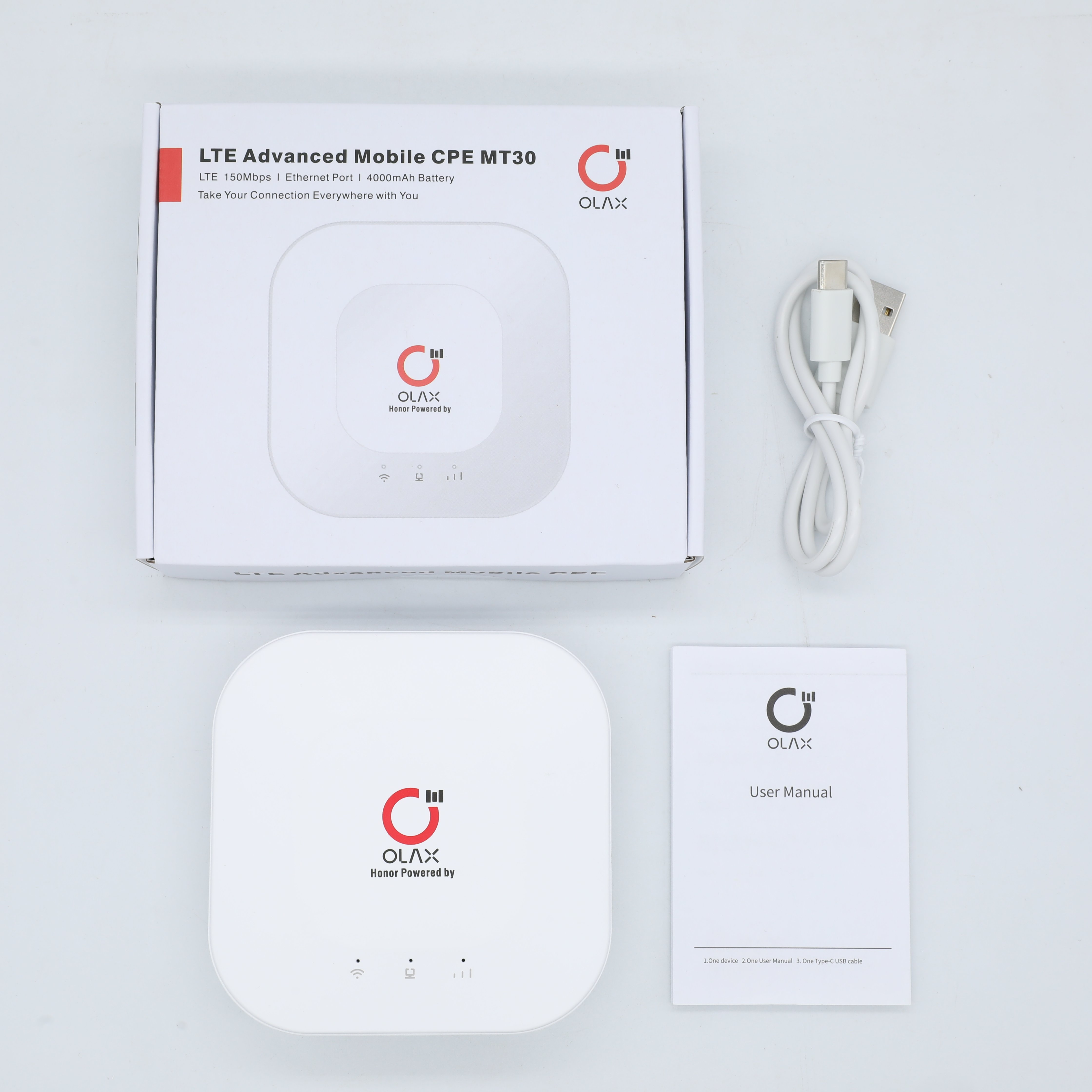 4G Modem OLAX MT30 Unlocked Mobile Portable Hotspot WiFi 3G 4G Mini CPE 4000mah battery WiFi Router